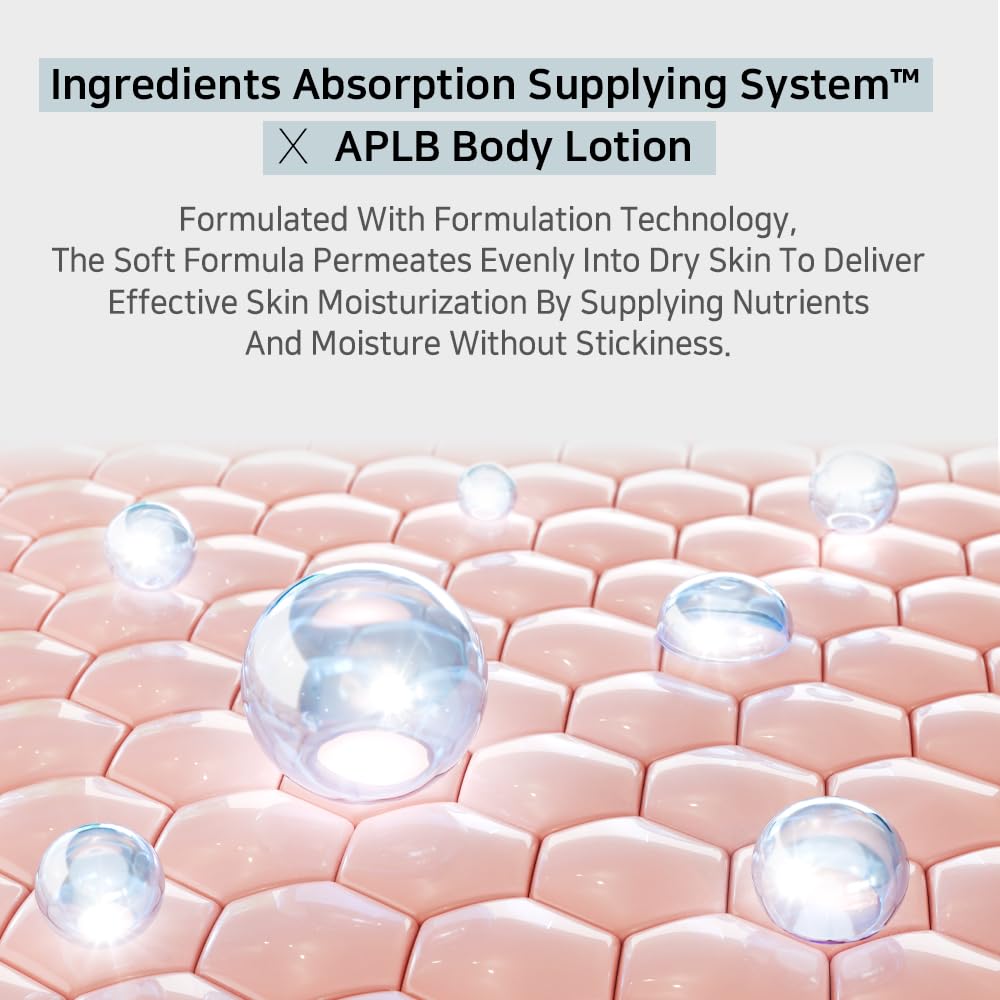 APLB being applied to an arm demonstrating smooth, moisturizing effect