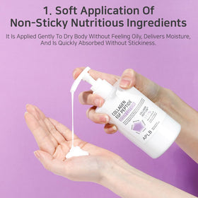APLB label detail with COLLAGEN PEPT CEN™ concentration and formula benefits