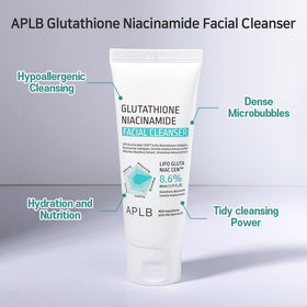 APLB foam versus cream close-up illustrating light foaming action that preserves moisture