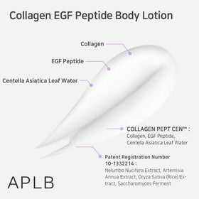 APLB label showing Centella asiatica leaf water and Centella 3x Complex