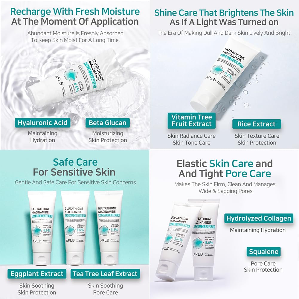 APLB cleanser staged on bathroom counter in lifestyle shot showing everyday routine compatibility