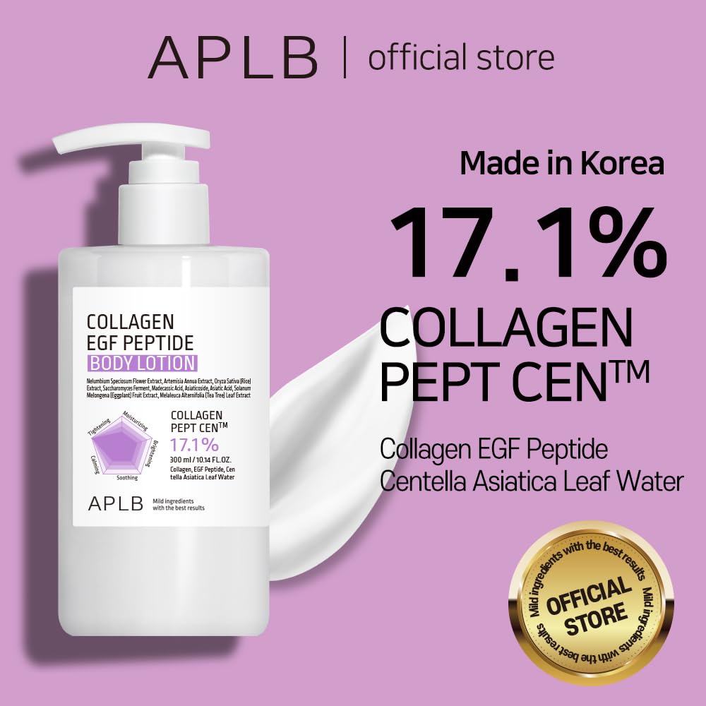 APLB lotion pump dispensing lightweight texture for fast absorption