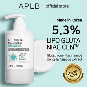 APLB pump dispensing body wash texture, highlights ease of use