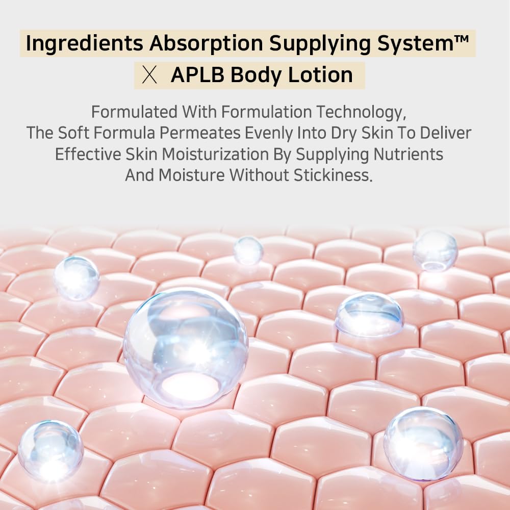 APLB lotion applied to forearm, illustrates smoother hydrated skin outcome