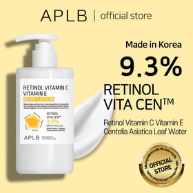 APLB close-up of pump dispensing lotion, demonstrates silky non-greasy texture