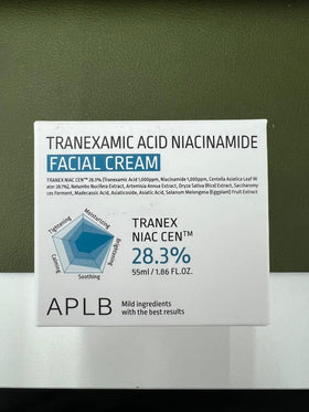 APLB jar held in hand for size comparison showing travel-friendly 1.86 fl oz benefit