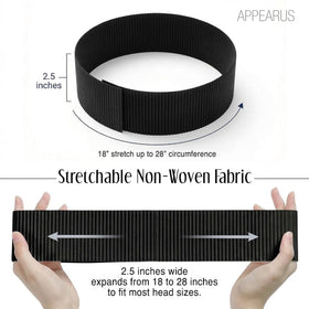 APPEARUS flat adhesive tab detail demonstrating low-profile secure closure