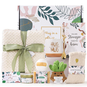 APRBOX front packaging showing all 11 care items and gift box, ready to comfort