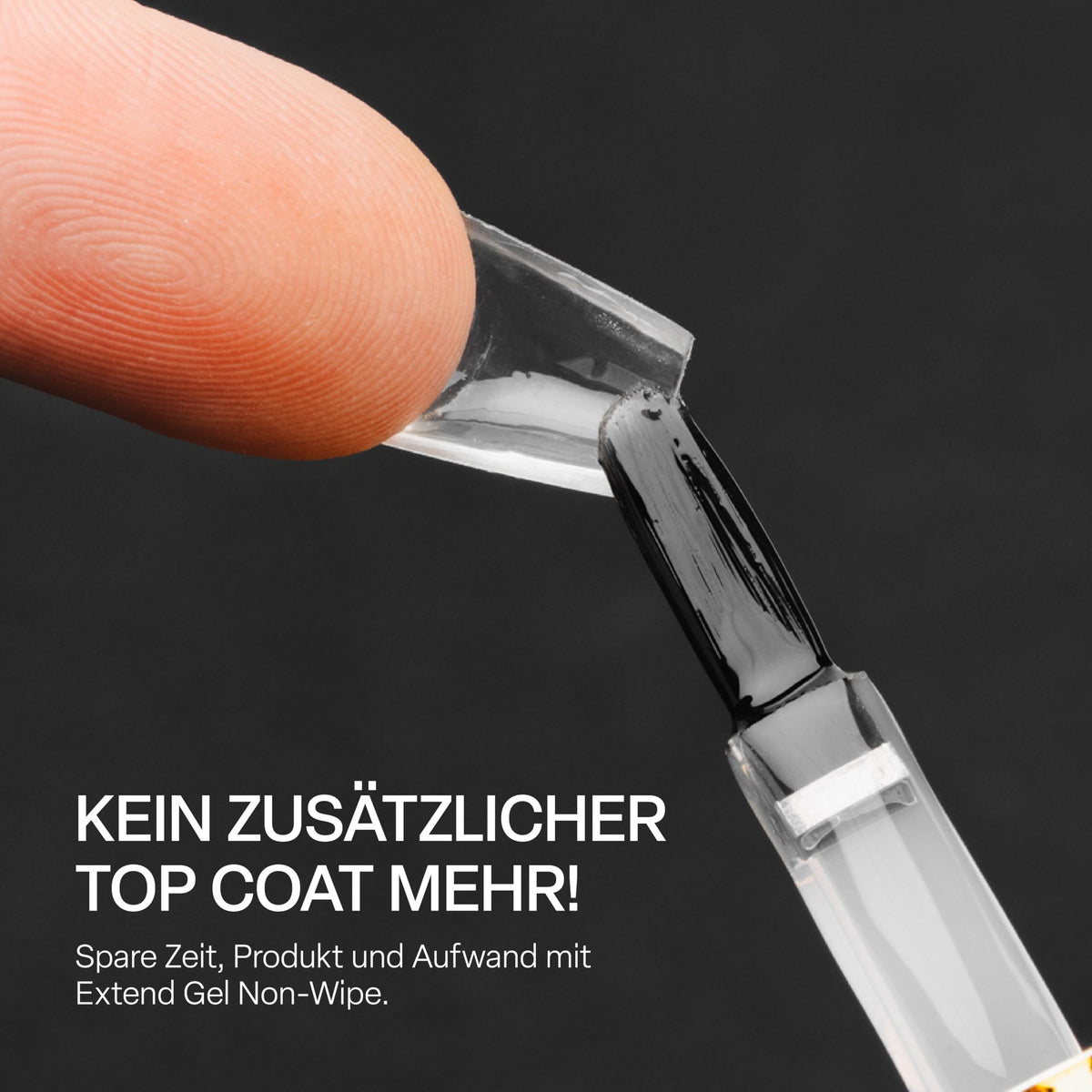 APRÉS Brush‑X close-up demonstrating precise control for clean placement