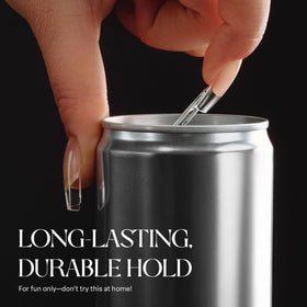 APRÉS gel texture on applicator showing smooth consistency for even Gel-X adhesion