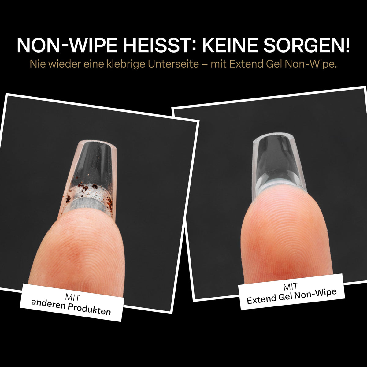 APRÉS gel texture bead on brush highlighting medium viscosity and smoothness