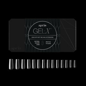APRÉS box front packaging showing 280 Gel-X tips for fast selection and storage