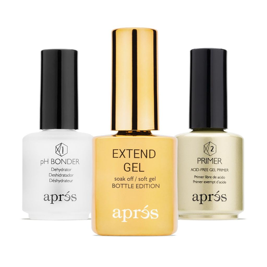 APRÉS bundle front packaging showing full 15 ml kit, professional results