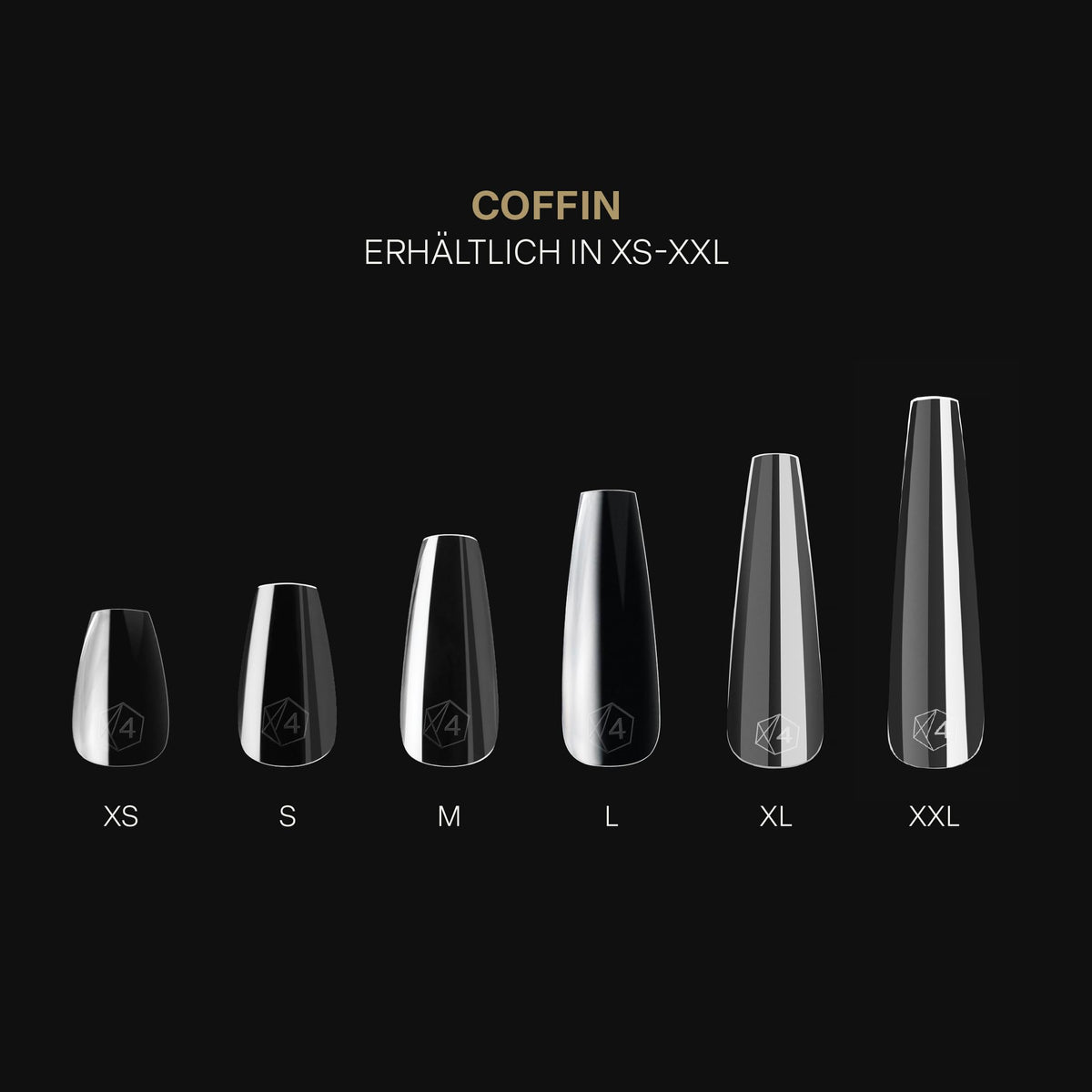 APRÉS Gel-X coffin tips being applied in a salon for efficient professional results