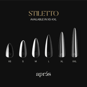 APRÉS detailed shot of thicker free edge highlighting strength and chip resistance