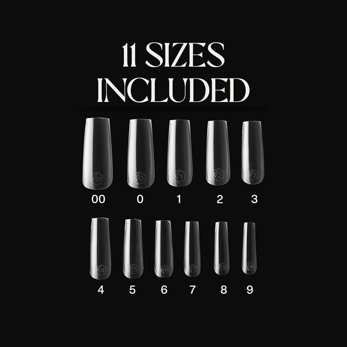 APRÉS open organizer with labeled compartments for fast size selection