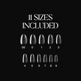 APRÉS close-up of Gel-X tip curvature showing consistent shape for easier application