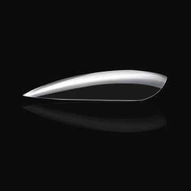APRÉS tip edge detail highlighting thin base for seamless cuticle fit and professional look