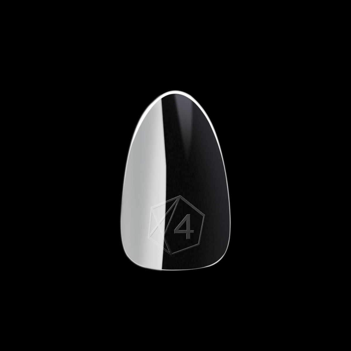 APRÉS tip held in hand for scale showing extra-short profile and lightweight benefit