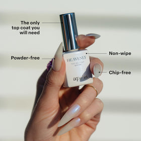 APRÉS close-up shimmer texture revealing refined particles benefit