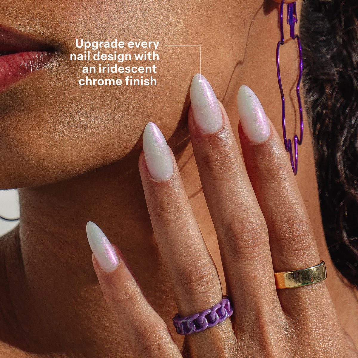 APRÉS gelcoat texture close up revealing smooth shimmer for flawless shine