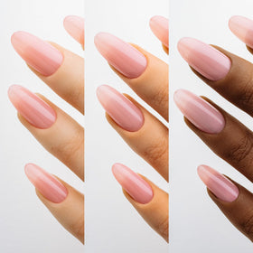 APRÉS seasonal collection layout with Spring Flushed among other shades for year-round styling