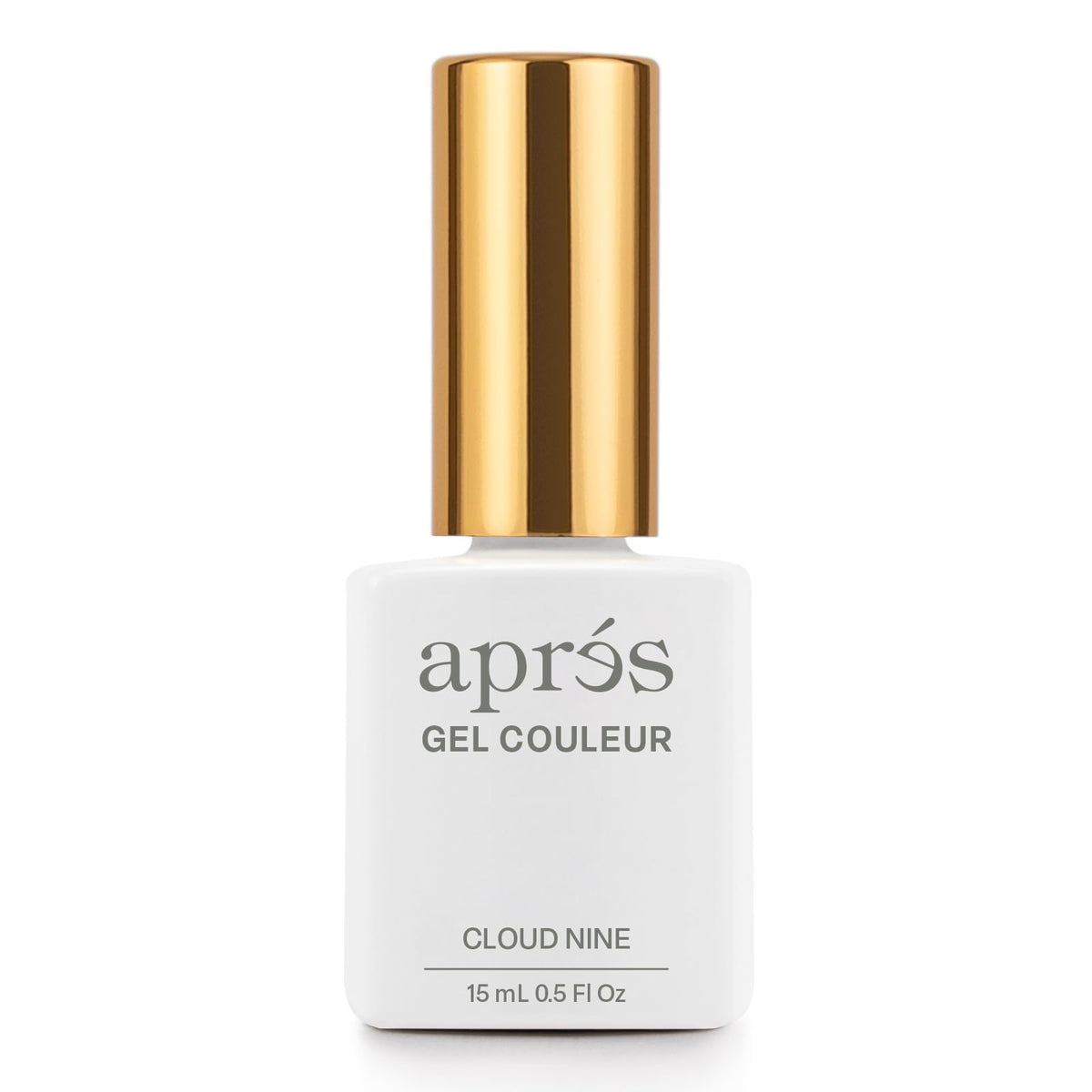 APRÉS non-wipe top coat bottle showing glossy seal and time-saving benefit