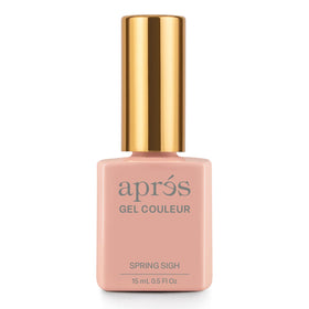 APRÉS base coat being applied strong adhesion for long-lasting manicure