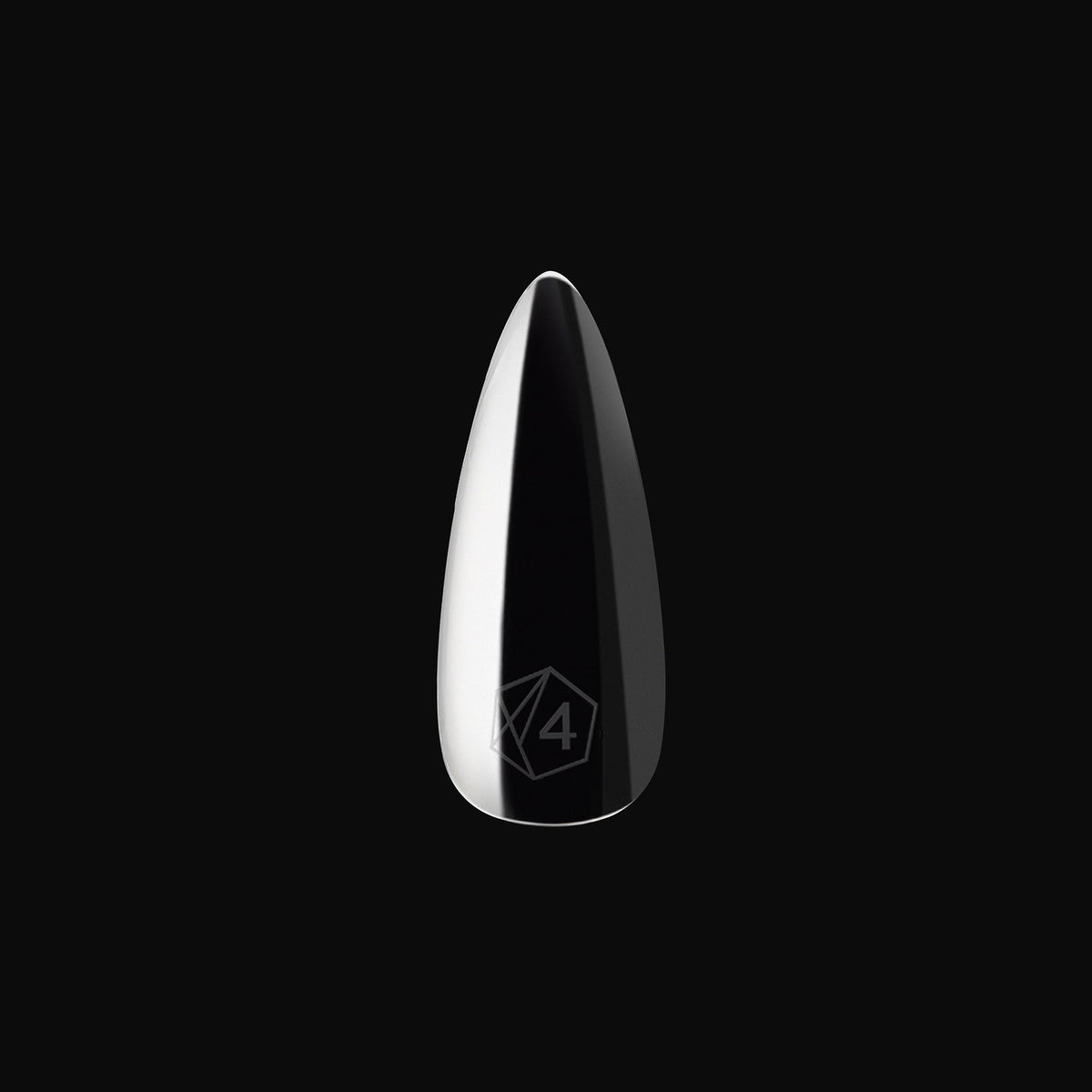 APRÉS stiletto tips beside a hand for size and scale benefit