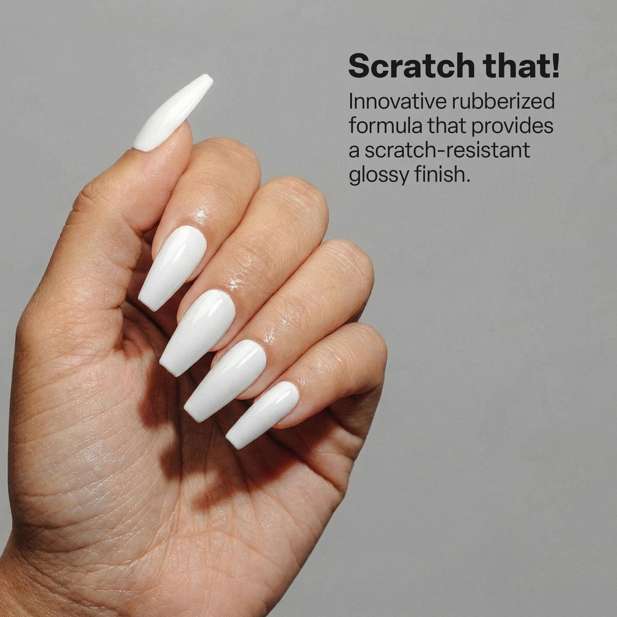 APRÉS brush and cap detail highlighting precise application control