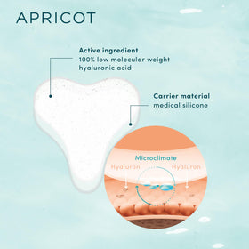 APRICOT liberté décolleté packaging with Made in Germany label signaling quality benefit