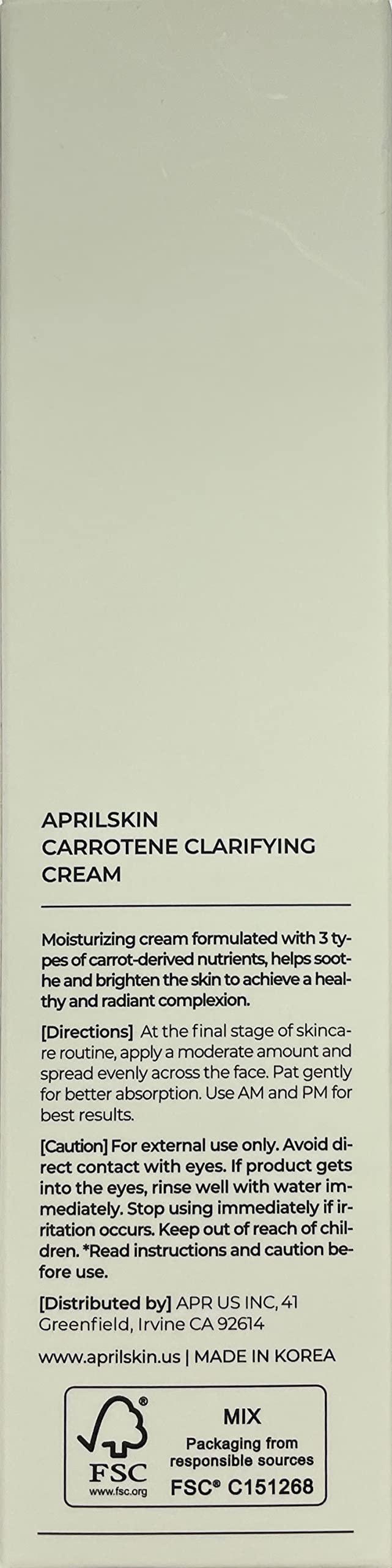 APRILSKIN in bathroom setting demonstrating easy daily routine use