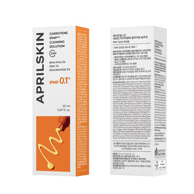 APRILSKIN before and after diagram suggesting improved tone and fewer marks