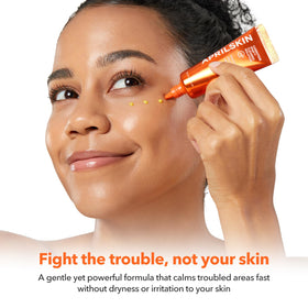 APRILSKIN dropper applying product showing precise, hygienic spot dosing benefit