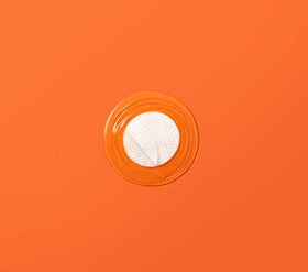 APRILSKIN pad used during a bathroom routine for simple daily care