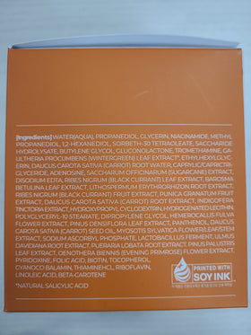 APRILSKIN pad soaked with solution demonstrating ready-to-use convenience