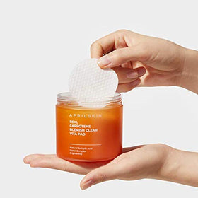 APRILSKIN close-up of pad texture highlighting gentle exfoliation