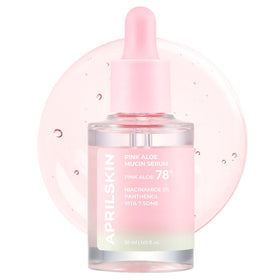 APRILSKIN front bottle view showing clean packaging and clear hydrating serum benefit