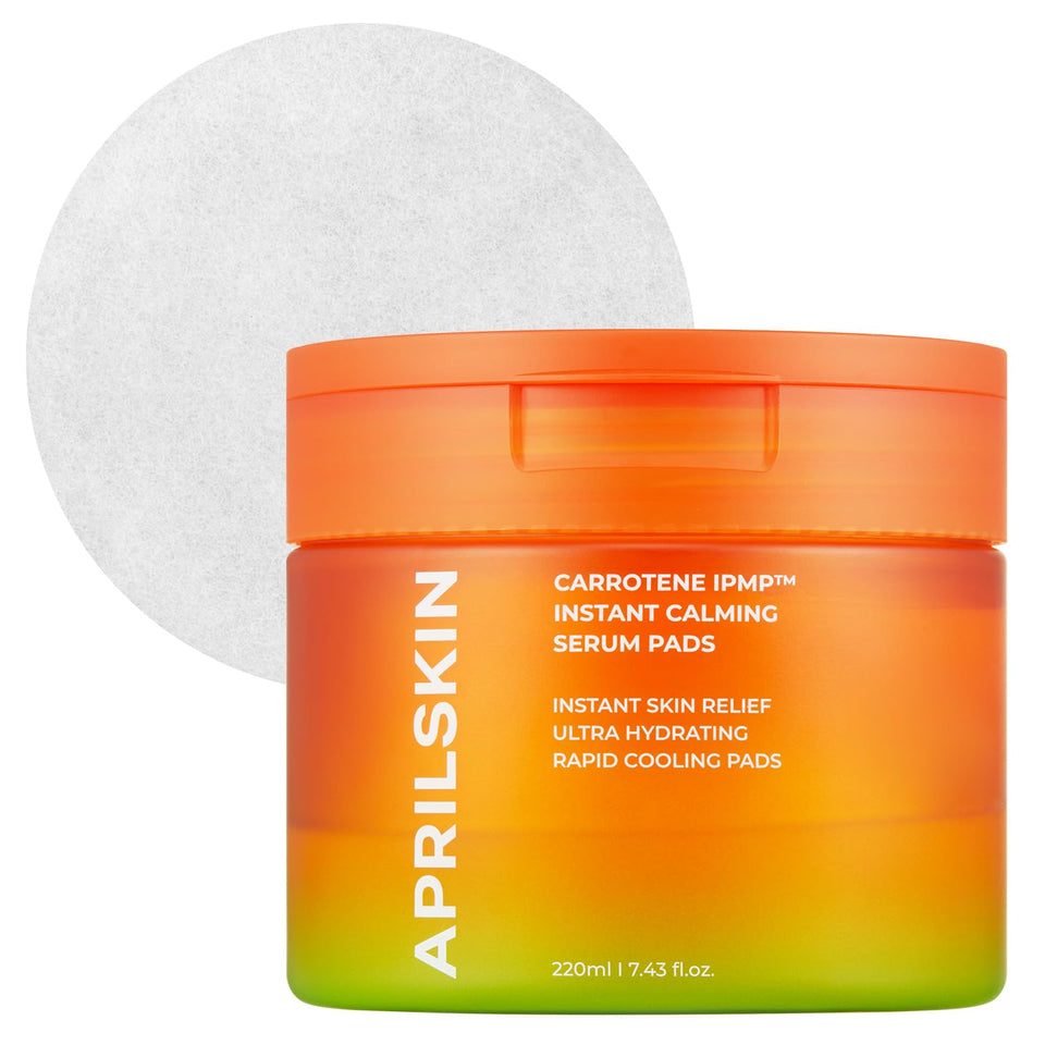 APRILSKIN front packaging showing 80 pads and calming benefits