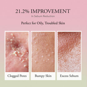 APRILSKIN ingredient label highlighting pink aloe and niacinamide benefits