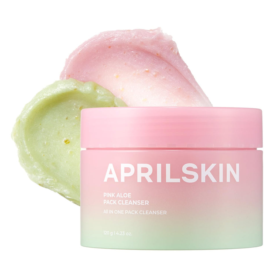 APRILSKIN front packaging showing product and benefits clearly