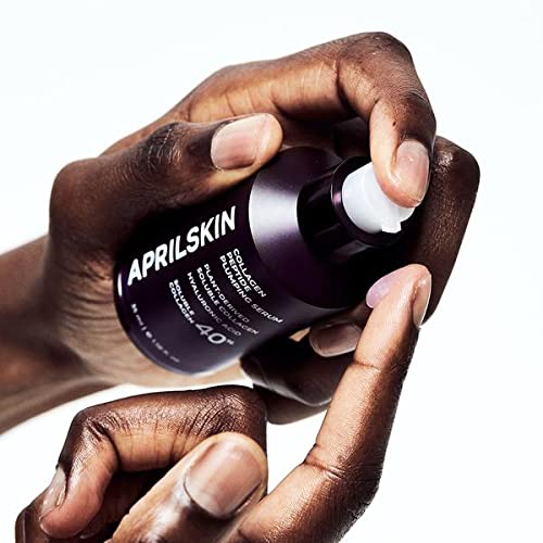 APRILSKIN pump dispensing serum texture for quick absorption and hydration