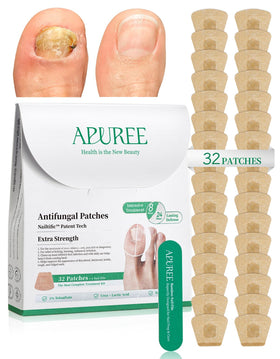 APUREE front packaging showing product name and patch count for easy recognition