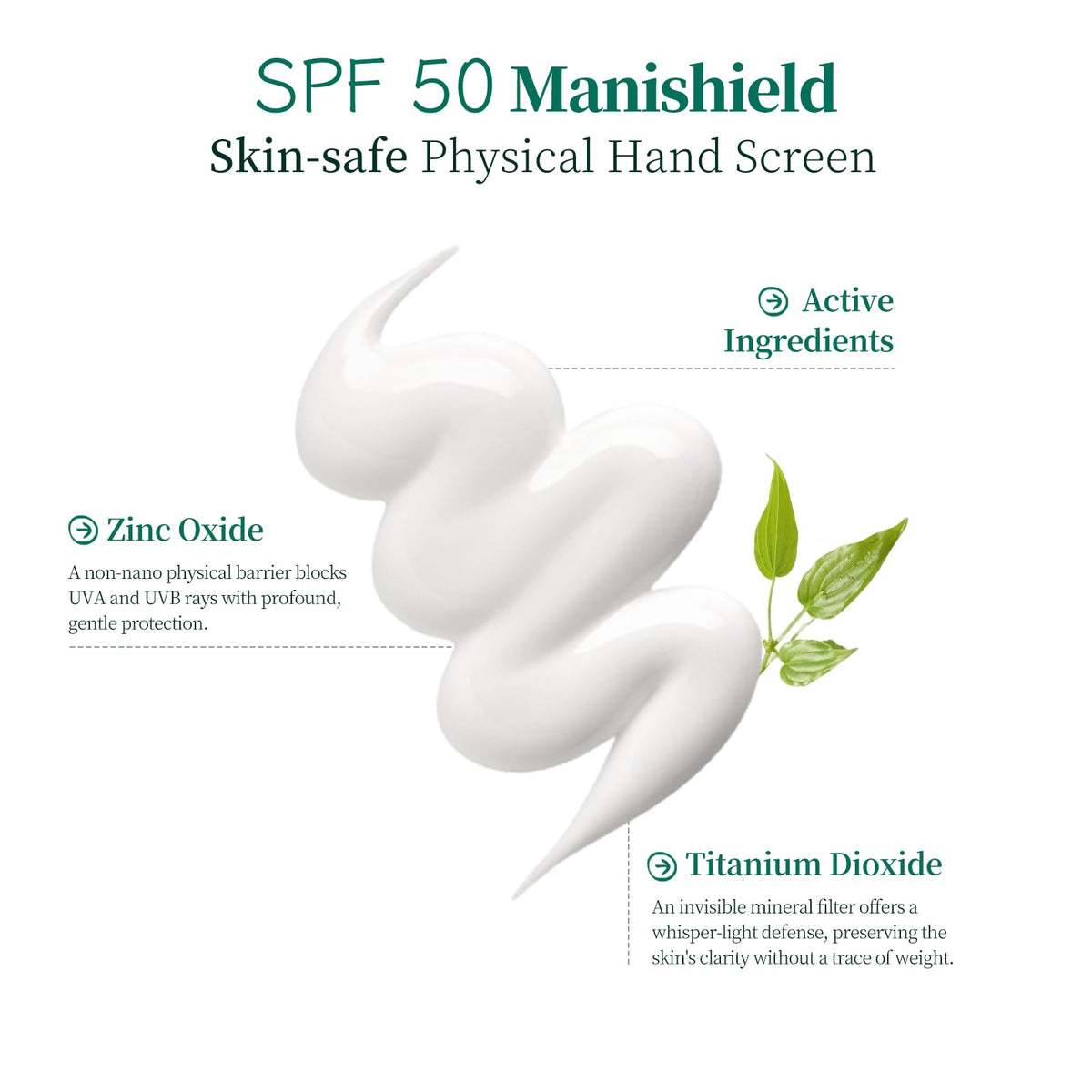 APUREE handscreen matte finish close detail demonstrating non-greasy feel
