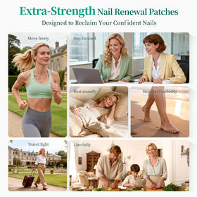 APUREE precision file beside patches for improved absorption and prep