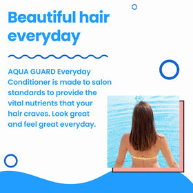 AQUA GUARD creamy texture close-up showing rich conditioning consistency