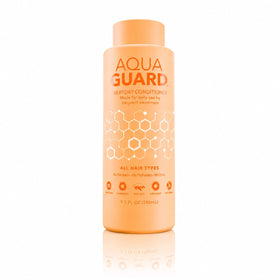 AQUA GUARD front packaging showing bottle and branding, conveys clarity and trust