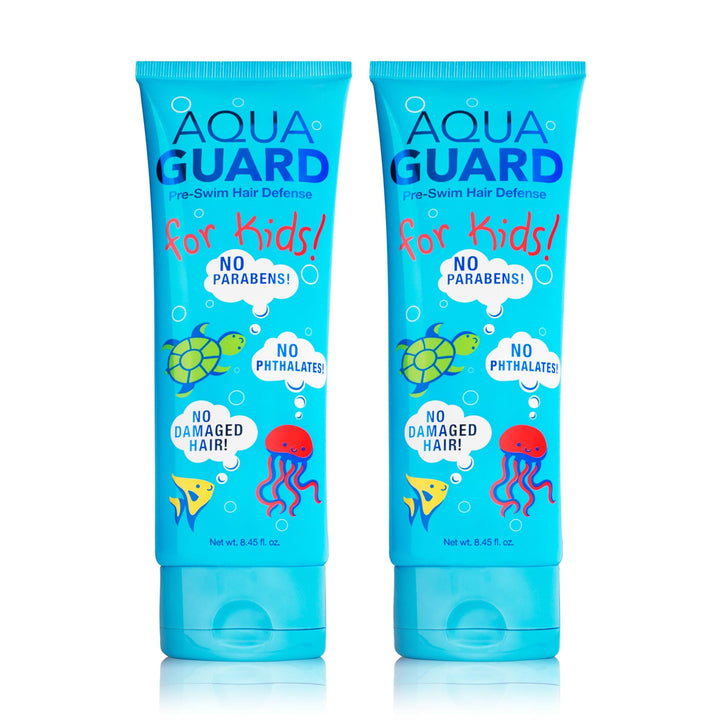 AQUA GUARD front packaging showing 8.45 oz bottle and 2-pack benefit