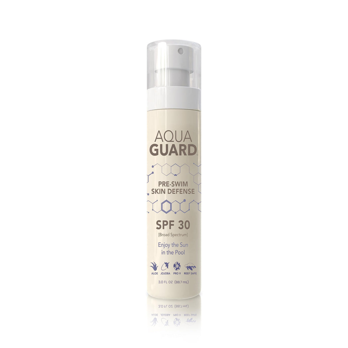 AQUA GUARD front packaging showing bottle and branding for clear identification and trust