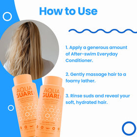 AQUA GUARD ingredients label close-up highlighting gentle, color-safe formula